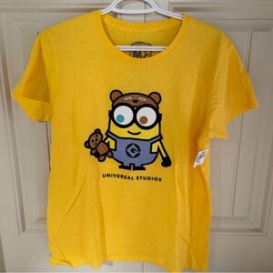 Universal Studios Theme Park Yellow Minion T-Shirt